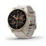 Garmin Fenix 8 Amoled Sapphire Soft Gold 43 mm Kireçtaşı Akıllı Saat