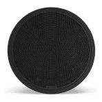 Garmin Fusion® Fm Series Marine Subwoofer, 10" 400-Watt Flush Mount Round Black, A Brand