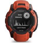 Garmin Garmin Instinct 2X Solar Multisport Kırmızı Akıllı Saat