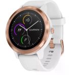 Garmin Gps Fitness Akıllı Saati Vivoactive 3, Beyaz/Pembe Altın, M, 010-01769-05