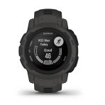 Garmin Instinct 2S, Smaller-Sized Rugged Outdoor Watch With Gps, Built For All Elements, Multi-Gnss Support, Tracback Routing And More, Graphite
