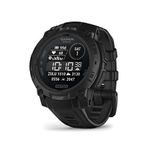 Garmin Instinct 3 45 Mm Solar Tactical Edition Silikon Kayışlı Akıllı Saat - Siyah