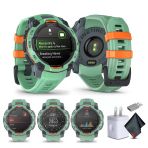 Garmin Instinct 3 45Mm, Amoled, Açık Gps Smartwatch, 7/24 Sağlık İzleme, 18 Günlük Battery Life, İnşa Edilmiş Flashlight, Neo Tropic (010-02