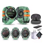 Garmin Instinct 3 45Mm Amoled Ekran Açık Gps Smartwatch, Metal-Reinforced Bezel, Built-İn Flashlight, 18 Days Battery Life, Neo Tropic (010-02936-01)
