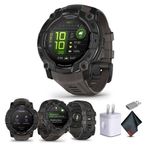 Garmin Instinct 3 50mm, AMOLED, Dış Mekan GPS Akıllı Saat, 7/24 Sağlık İzleme, 24 Gün Pil Ömrü, Dahili El Feneri, Kömür (010-03020-00) ...