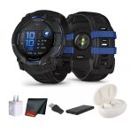 Garmin Instinct 3 Rugged Gps Smartwatch, 50 Mm Amoled Display, Multi-Band Gps Satıq, Built-İn Flashlight, 24 Days Battery Life, Açık Spor Ve Navigasyon Özel Supernova