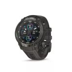 Garmin Instinct® Crossover Amoled, Hybrid Gps Smartwatch With Analog Watch Hands And Bright Amoled Display, Charcoal Silikon Band Band İle Charcoal