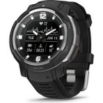 Garmin Instinct Crossover, Rugged Hybrid Akıllı Saat, Analog Hands And Digital Display, Blackwatch - Siyah