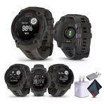 Garmin Instinct E 45Mm, Açık Gps Smartwatch, 7/24 Sağlık İzleme, 16 Günlük Battery Life, Charcoal (010-02933-00) Sağlık, Fitness Ve Taktik Smart Watch Sche For Men And Women