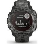 Garmin Instinct Solar Camo Kamuflaj Antrasit Akıllı Saat