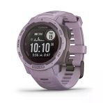 Garmin Instinct Solar, Solar-Powered Rugged Outdoor Smartwatch, Built-İn Sports Apps And Health Watch, Orchid Mor