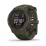 Garmin Instinct Solar Taktik, Solar-Powered Fire Smartwatch With Taktik Özellikler, Yapılı Spor Uygulamaları Ve Sağlık İzleme, Moss Green