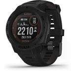 Garmin Instinct Solar Taktik, Solar-Powered Fire Smartwatch With Taktik Özellikler, Yapılı Spor Uygulamaları Ve Sağlık İzlemesi, Black Watch