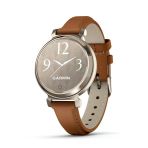 Garmin Lily 2, Küçük ve Şık Akıllı Saat, Gizli Ekran, Desenli Lens, 5 Güne Kadar Pil Ömrü, Bronz