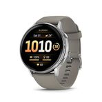 Garmin Venu 4 45 mm Gümüş Gri Akıllı Saat