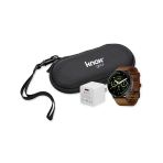 Garmin Venu 4 45Mm With Amoled Display Advanced Health Watch Built-İn Flashlight Watch (Slate With Brown Silikon Band)