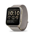 Garmin Venu X1 51mm GPS akıllı saat, Büyük 2 inç AMOLED ekran, LED el feneri, Hafif, Ultra ince 8mm saat kılıfı, önceden yüklenmiş Spor Uygulamaları, 8 güne kadar pil ömrü, ComfortFit naylon bant