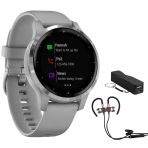 Garmin Vivoaktif 4S Smartwatch (010-02172-01) Kablosuz Sport Earbuds & More