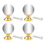 Garneck 4 Takı Kristal Çekmece Cam Kapı Kolları Kabine Taklidi Çeker Dolap Halkası Elmas Kolları Kolu Kabine Kapı Kolları Cam Kolları Çeker Kristal Sap Kristal Kristal Cam Küresel