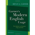 Garner's Modern English Usage