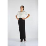 Garni Minimalist Maxi Etek - Yüksek Bel, Günlük & Şık