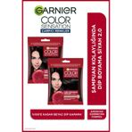 Garnier 2'li Color Shampoo Retouch Şampuan Kolaylığında Dip Boyası, Siyah 2.0