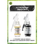 Garnier 2'li Serum Seti - Aha+bha Cilt Kusurları Karşıtı Serum & C Vitamini Parlak Süper Aydınlatıcı Serum