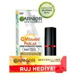 Garnier 30 ml + Maybelline Color Show Ruj Hediye C Vitamini Parlak Süper Aydınlatıcı Serum