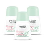 Garnier 3'lü Mineral Hyaluronik Bakım Roll-On Seti