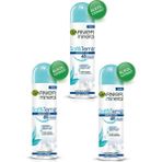 Garnier 3'lü Set Anti Perspirant Kadın Deodorant Saf & Temiz 150 ml 3600542035132 - 450 ml