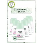 Garnier 6'lı Mineral Ultra Kuru Roll-On Deodorant Seti - 50 ml