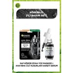 Garnier Aha Bha Cilt Kusurları Karşıtı Serum 30 ml & Siyah Yosun Kömürlü Kağıt Yüz Maskesi
