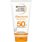 Garnier Ambre Solaire 50+ SPF Koruyucu Süt Normal Ciltler İçin Nemlendirici Seyahat Boy 50 ml
