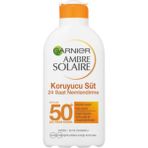 Garnier Ambre Solaire Koruyucu Süt SPF50 Hassas Ciltler İçin 200 ml Yüksek Koruma Ve Nemlendirici