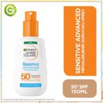 Garnier Ambre Solaire Sensitive SPF50+ 150 ml Advanced Hipoalerjenik Güneş Koruyucu Sprey