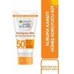 Garnier Ambre Solaire Seyahat Boy Güneş Koruyucu Süt Spf50 – Yüksek Uva & Uvb Koruması, 50 Ml-24 Saat Nem!!