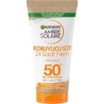 Garnier Ambre Solaire Yüz & Vücut Süt SPF 50+ Normal Ciltler İçin 75 ml Yüksek Koruma