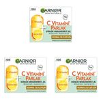 GARNIER C Vitamini Parlak Günlük Nemlendirici Jel 50 ml (3 paketi)