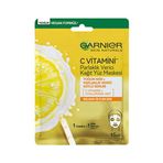 Garnier C Vitamini Parlaklık Verici Kağıt Yüz Maskesi Garnier C Vitamini Parlaklık Verici Kağıt Yüz Maskesi 1 Adet