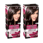 Garnier Çarpıcı Renkler 3.0 Çarpıcı Koyu Kahve 2 Adet Saç Boyası
