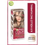Garnier Çarpıcı Renkler 8.11 Küllü İnci Kumral Kalıcı Krem Saç Boyası
