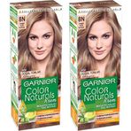 Garnier Color Naturals 8N Açık Kumral 2 Adet Saç Boyası