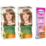 Garnier Color Naturals Set 7-1 Küllü Kumral 2 Adet Saç Boyası+ Ekamix Ağda Bandı