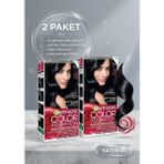 Garnier Color Sensation 1.0 Siyah Saç Boyası 2 Adet - 01