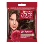 Garnier Color Sensation Şampuan Dip Boyası Açık Kahve 5.0