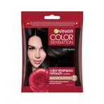 Garnier Color Shampoo Retouch Şampuan Kolaylığında Dip Boyası, Siyah 2.0