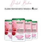 Garnier Dudak Nemlendiricisi 5 gr 4 Adet Kağıt Bakım Maskesi