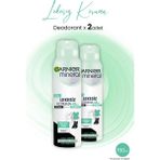 Garnier Ferah Koku 150 ml x 2 Mineral Lekesiz Koruma Deodorant