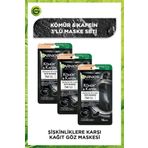 Garnier Göz Şişkinliklerine Karşı Kömür&Kafein Göz Maskesi 3'lü Set