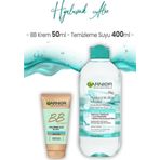 Garnier Hyaluronik Aloe Temizleme Suyu 400 Ml Ve Bb Krem Orta Ton 50 Ml